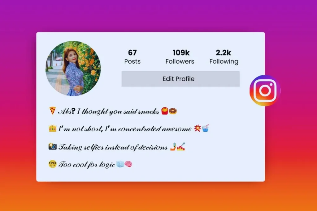 English Bio for Instagram for Girl