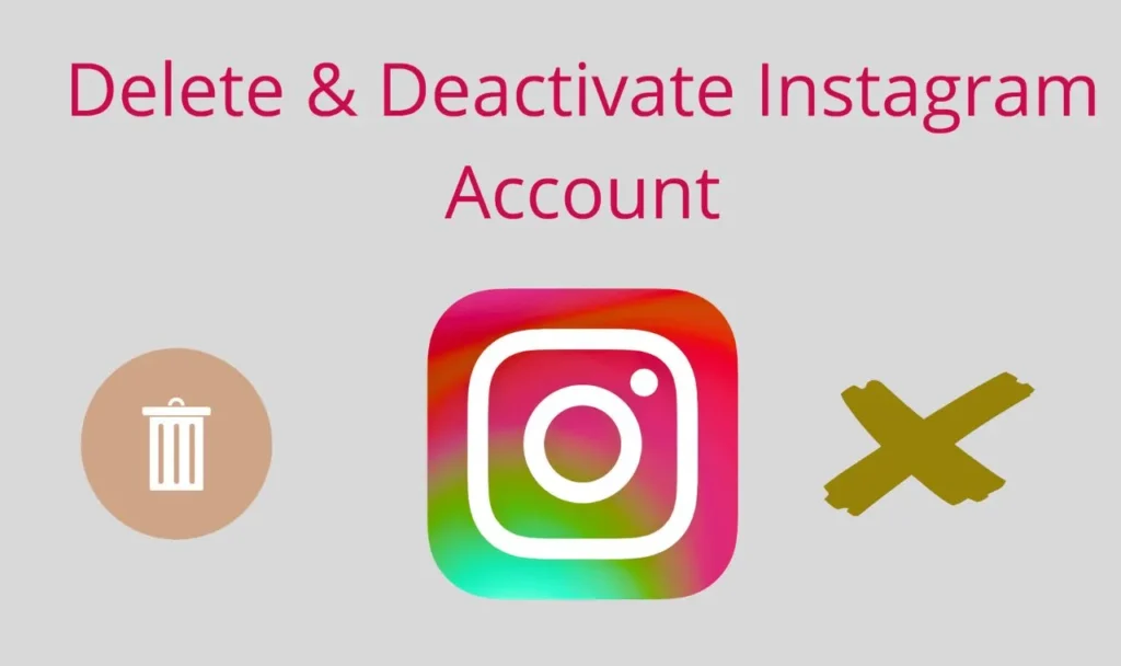 How to deactivate Instagram account Android