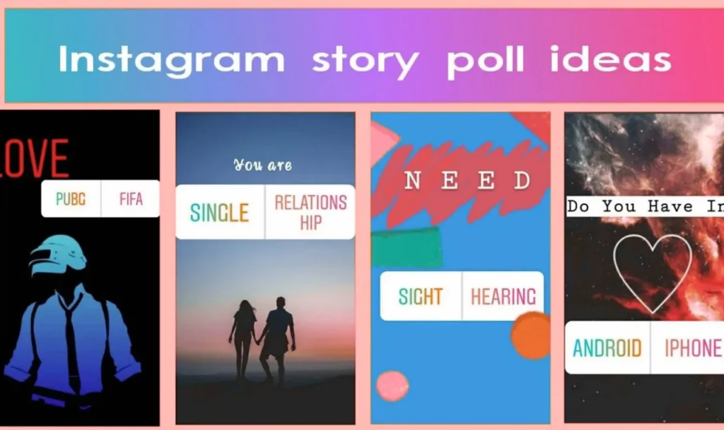 Instagram story poll ideas