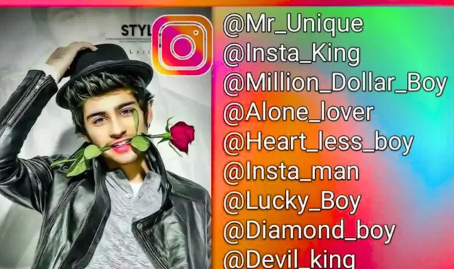 username for instagram for boy stylish