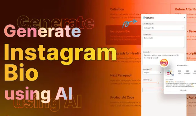 instagram bio ai